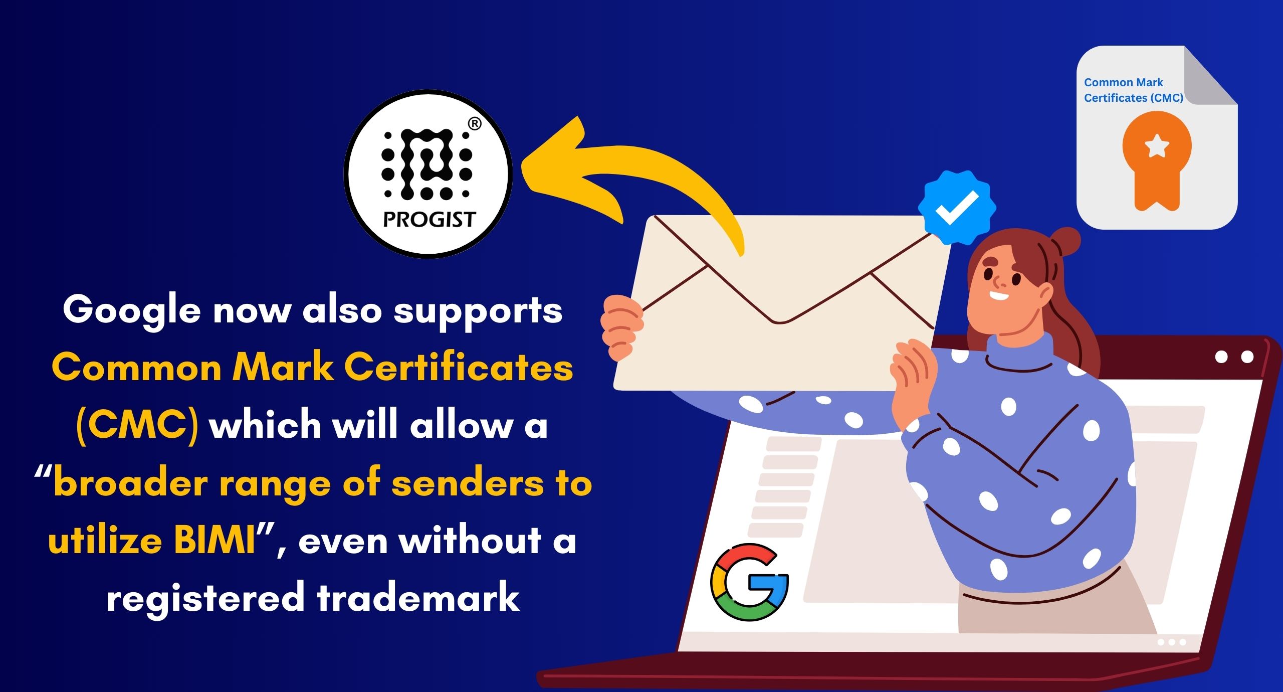 Google Makes BIMI Adoption Easier by supporting Common Mark Certificates (CMC)